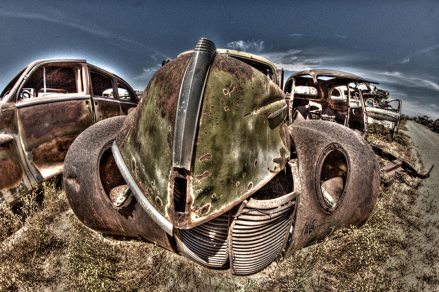 Rusty Old American Dreams - 2 Photograph by Mark Valentine