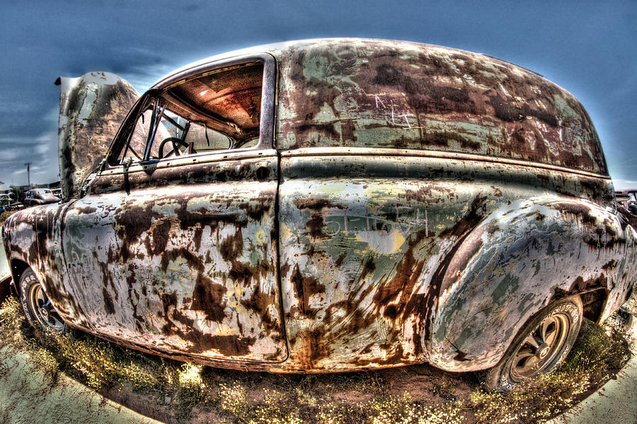 Rusty Old American Dreams - 4 Photograph by Mark Valentine