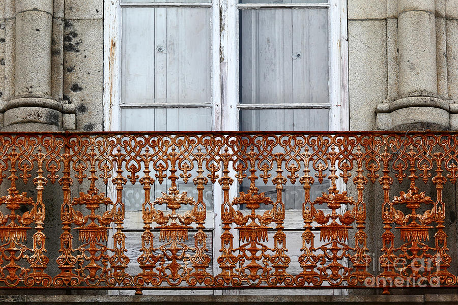 Rusty Old Balcony Photograph by James Brunker