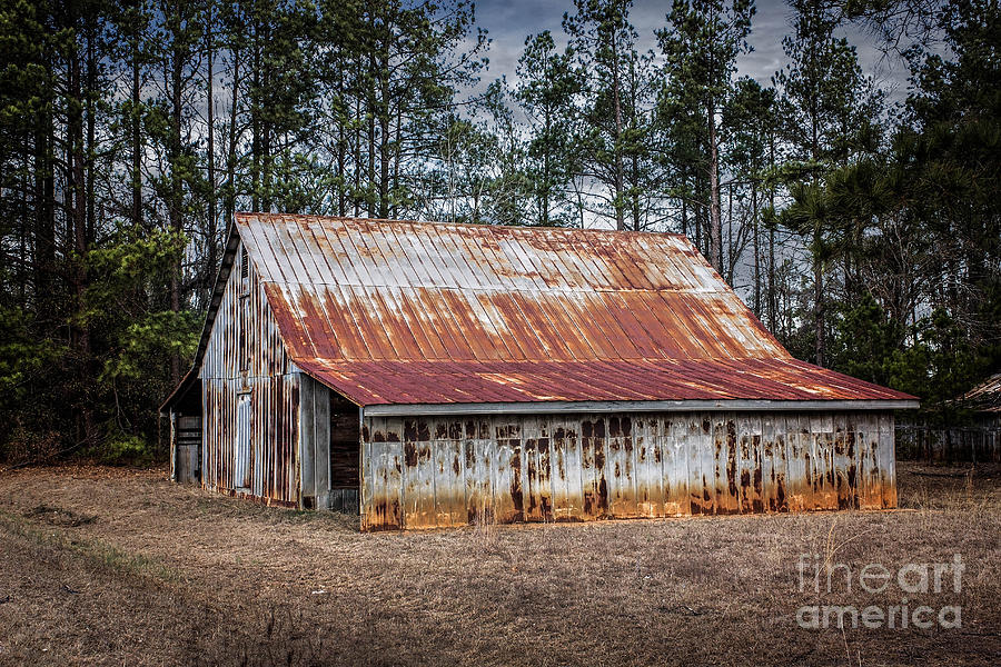 Rusty Old Barn Photograph by Tammy Chesney