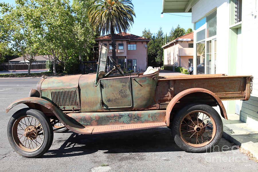 Rusty Old Ford Jalopy 5d24649 Photograph by Wingsdomain Art and Photography