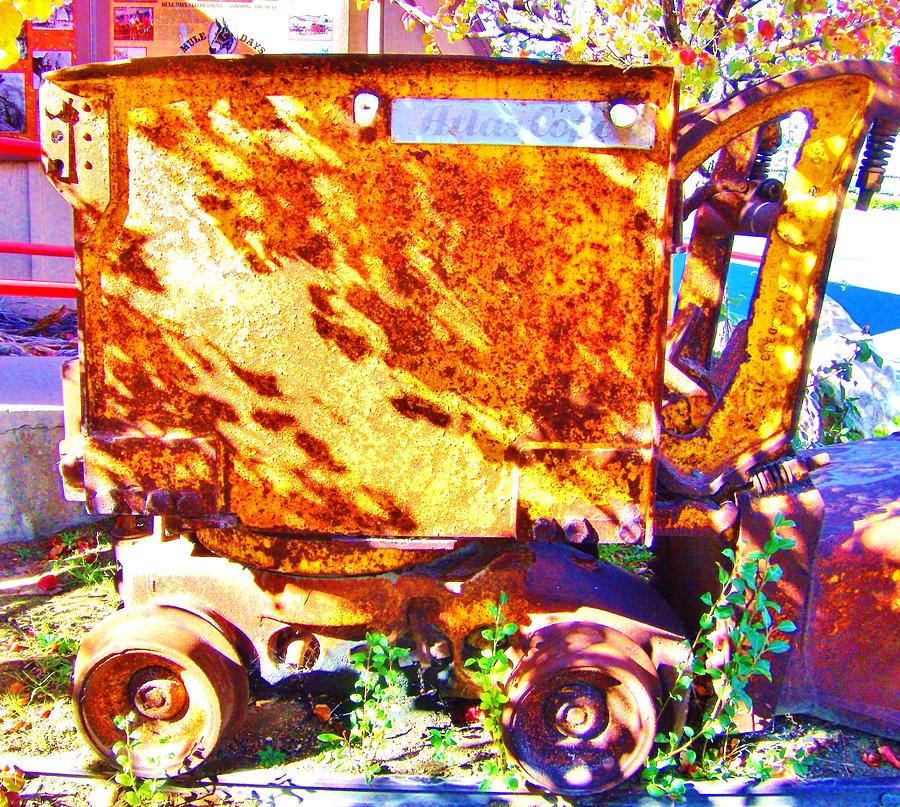 Rusty Ore Cart Photograph by Marilyn Diaz - Fine Art America