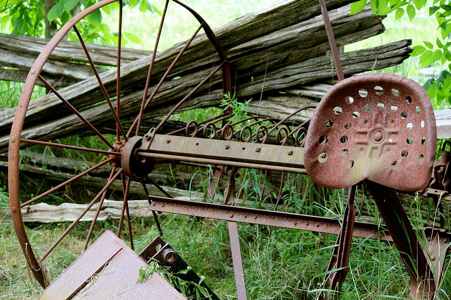Rusty Seat Photograph by David Pickett