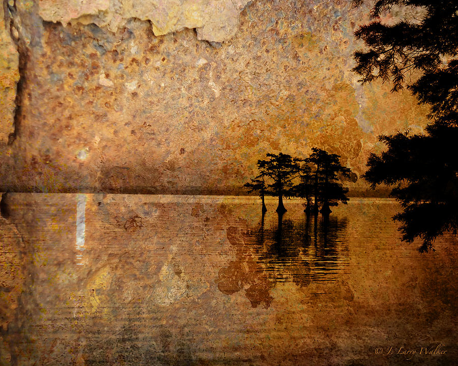 Rusty Sunrise Digital Art by J Larry Walker
