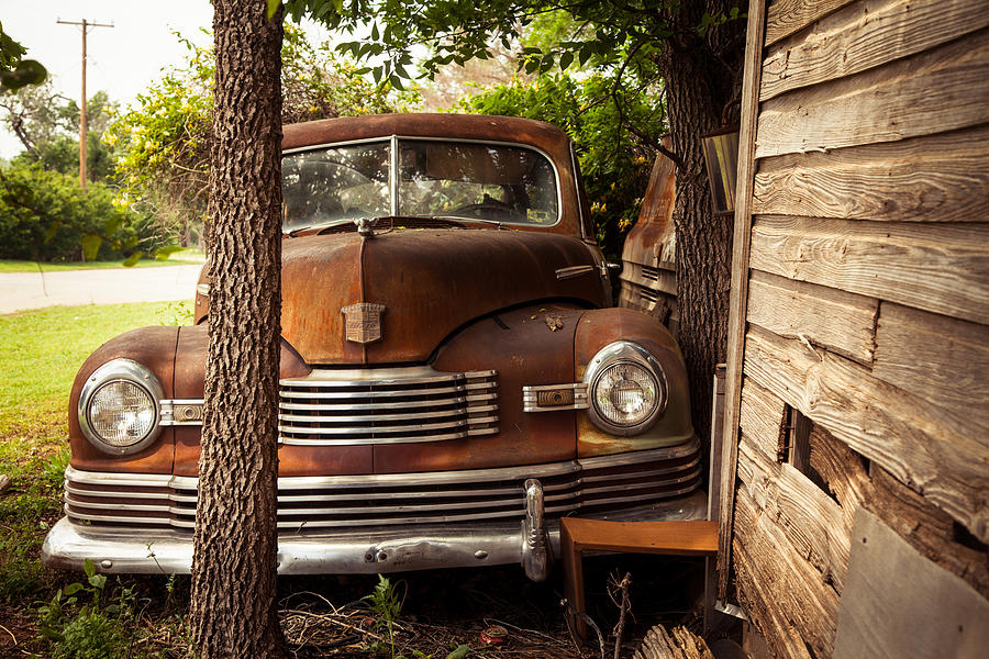 Rusty Photograph by Toni Hopper