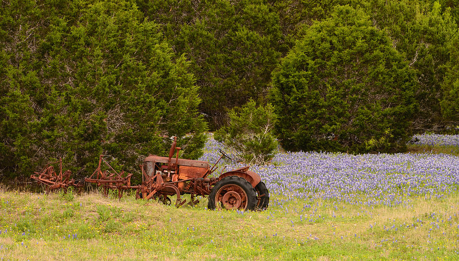 Rusty Tractor Photograph by John Johnson