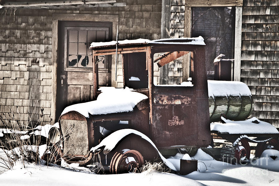 Rusty Truck Photograph by Alana Ranney