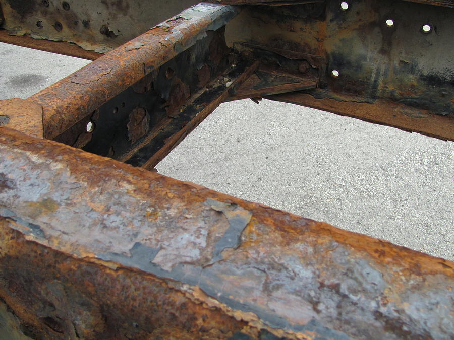 Rusty Truck Close Up Photograph by Anita Burgermeister