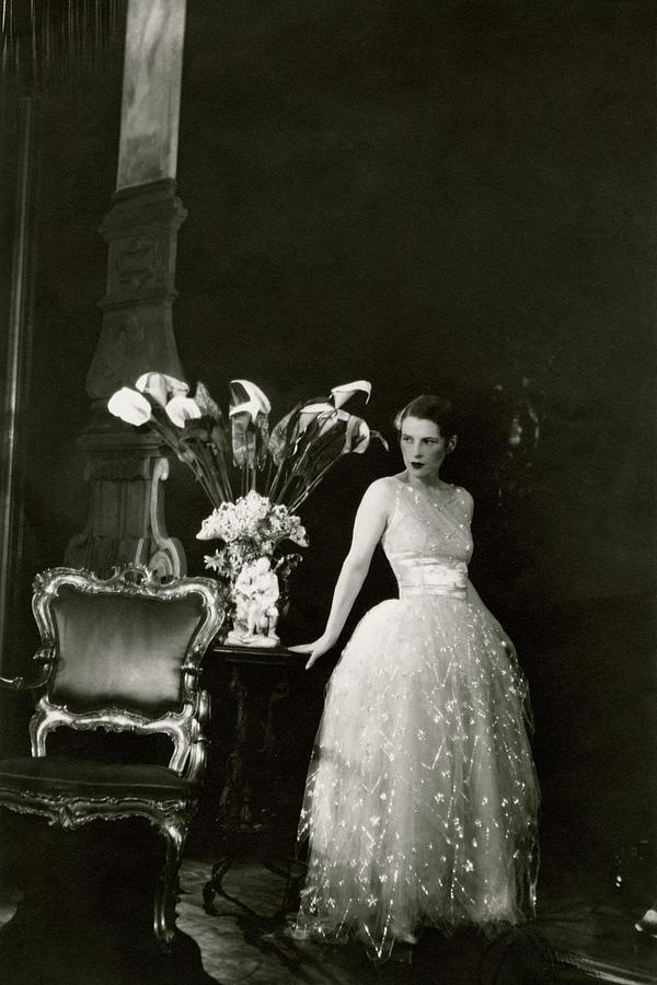 Ruth Gordon Performing In Serena Blandish Photograph by Cecil Beaton