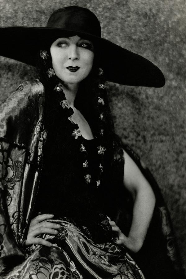Ruth St. Denis In Costume Photograph by Nickolas Muray