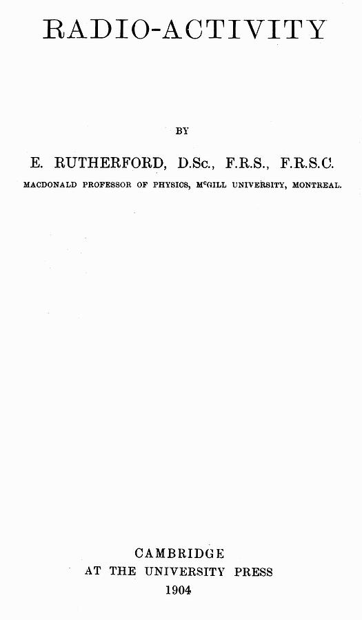 Rutherford Title Page Painting by Granger