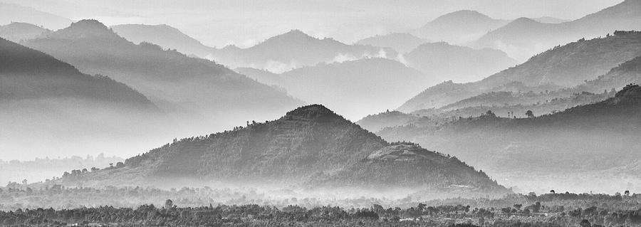 Rwanda Hills Photograph by Max Waugh