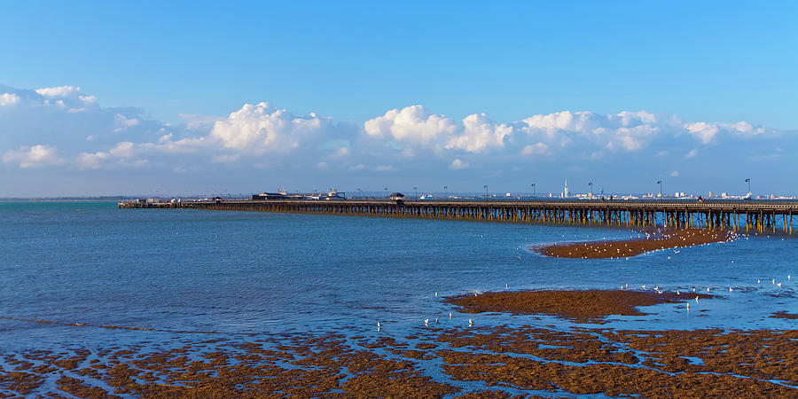 Ryde Pier In Ryde, Isle Of Wight Photograph by Werner Dieterich