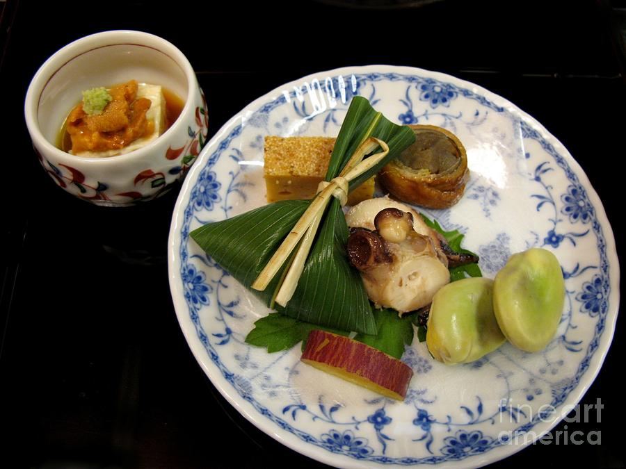 Ryokan Dinner Photograph by Carol Sweetwood