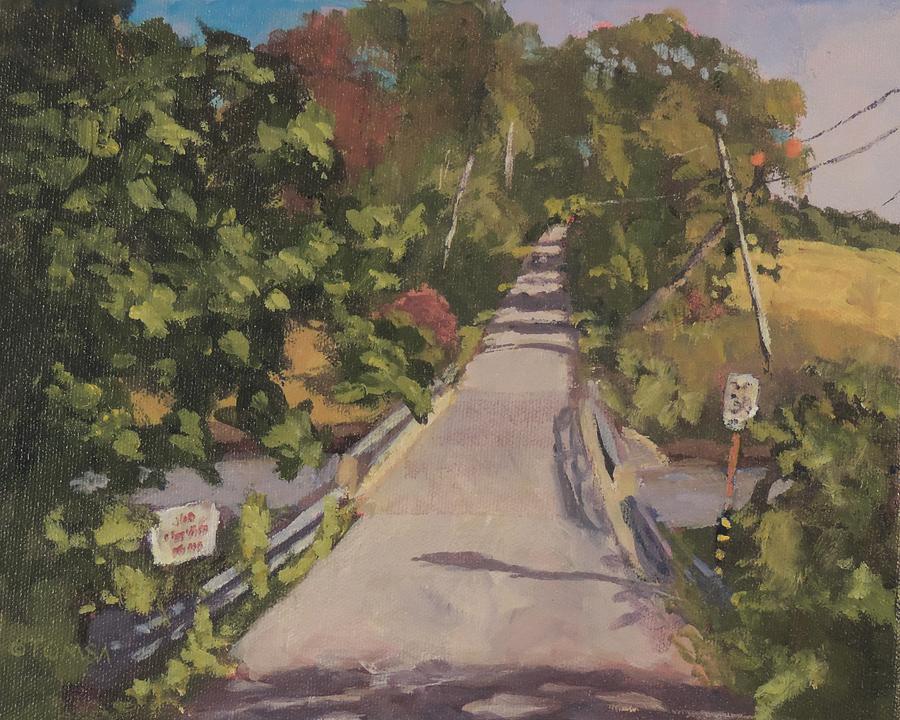 S. Dyer Neck Rd.   Painting by Bill Tomsa