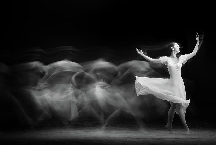 Black And White Photograph - S L O W by Yudhistira Yogasara