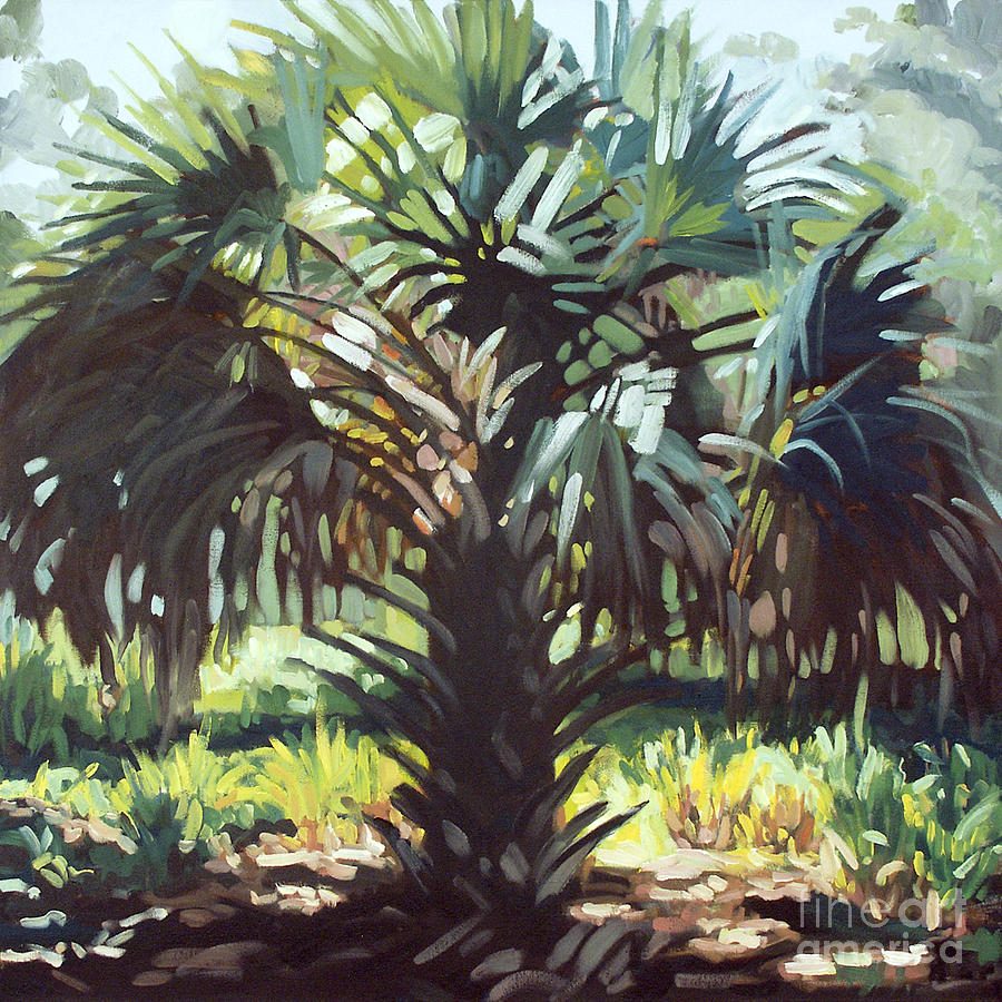 Sabal Palm Painting By Blair Updike