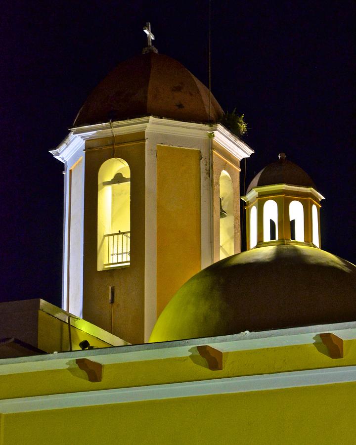 Sabana Grande Catholic Church Domes Photograph by Ricardo J Ruiz de Porras