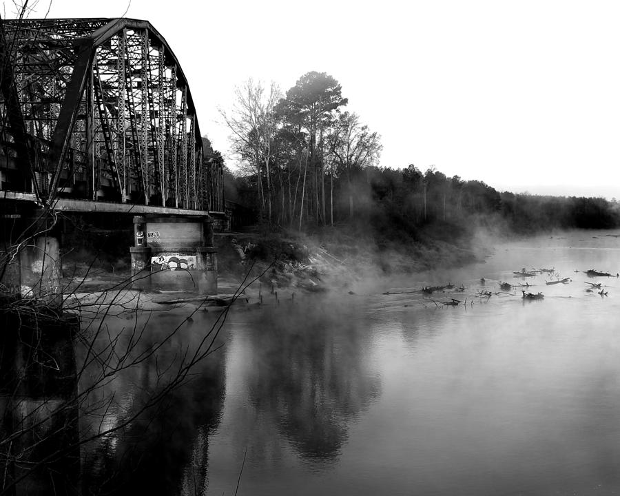 Bridge Photograph - Sabine River by Jerry Cook