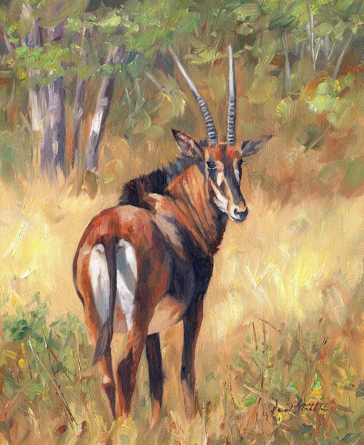Sable Painting by David Stribbling