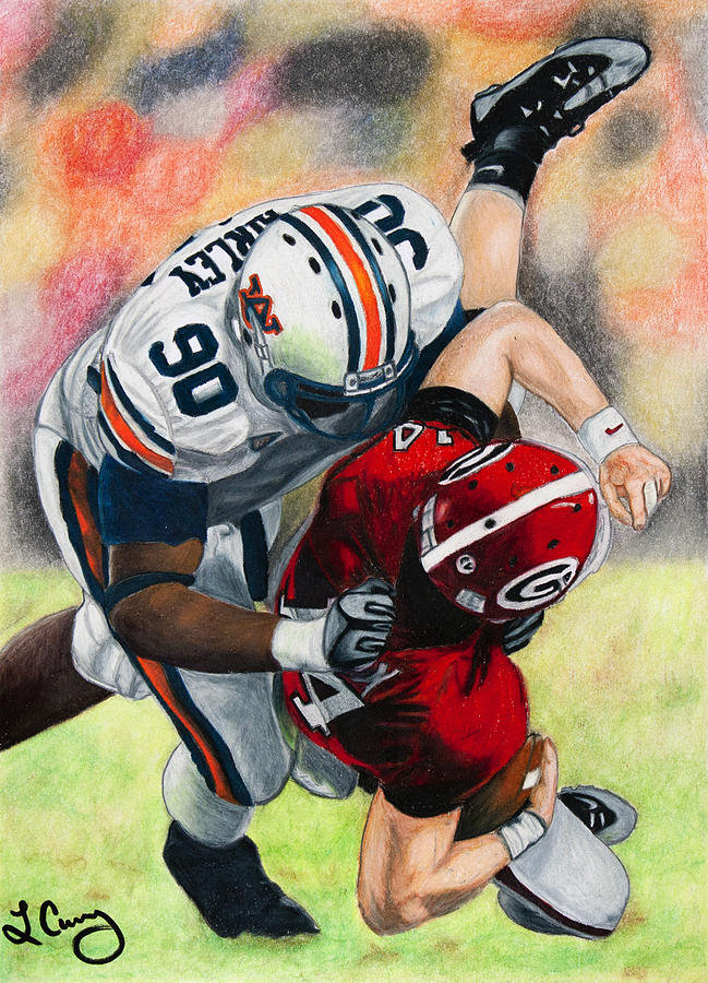 Kick Six Painting by Lance Curry - Fine Art America