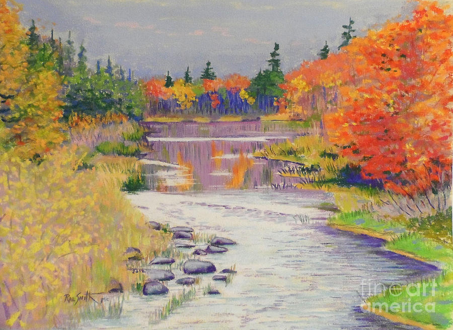 Sackville River Pastel by Rae  Smith PSC