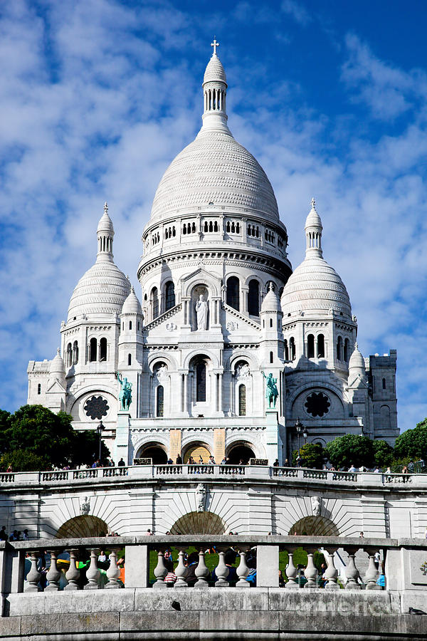 Sacre-Coeur Basilica Paris France Photograph by Michal Bednarek