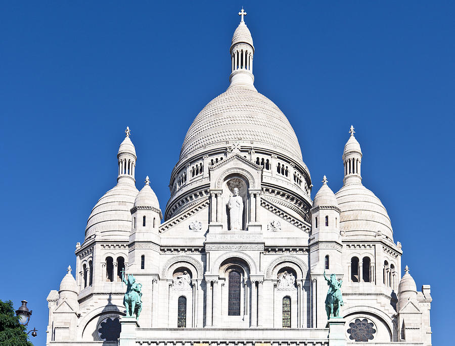 Sacre Coeur Basilica  Paris Photograph by Liz Leyden