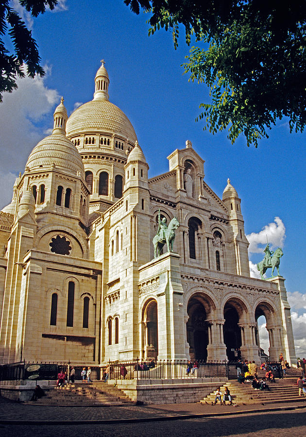 Sacre Coeur Basilica Photograph by Dennis Cox