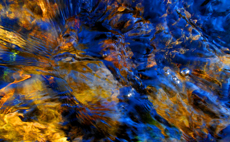 Sacred Art of Water 1 Photograph by Peter Cutler