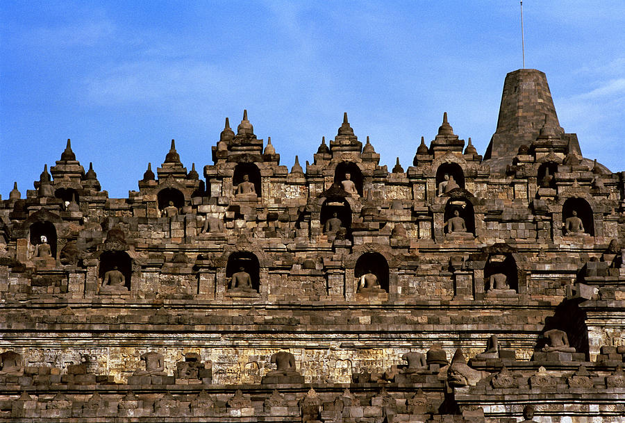 Sacred Beauty Of Borobudur Photograph by Shaun Higson