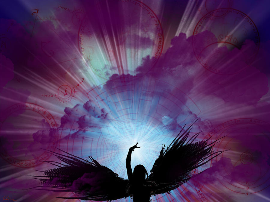 Magic Painting - Sacred Brave 05 by Tim Odom Magic Painting - Sacred Brave 05 by Tim Odom