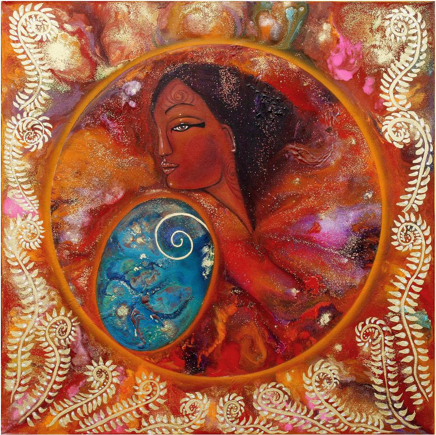 Sacred Circle Painting by Ilene Satala Fine Art America