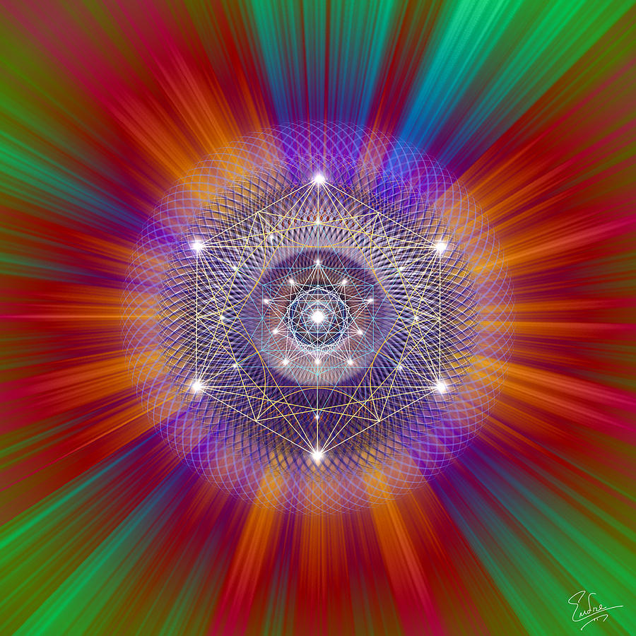 Sacred Geometry 147 Digital Art by Endre Balogh - Fine Art America