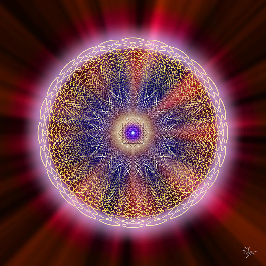 Sacred Geometry 176 Digital Art by Endre Balogh | Fine Art America