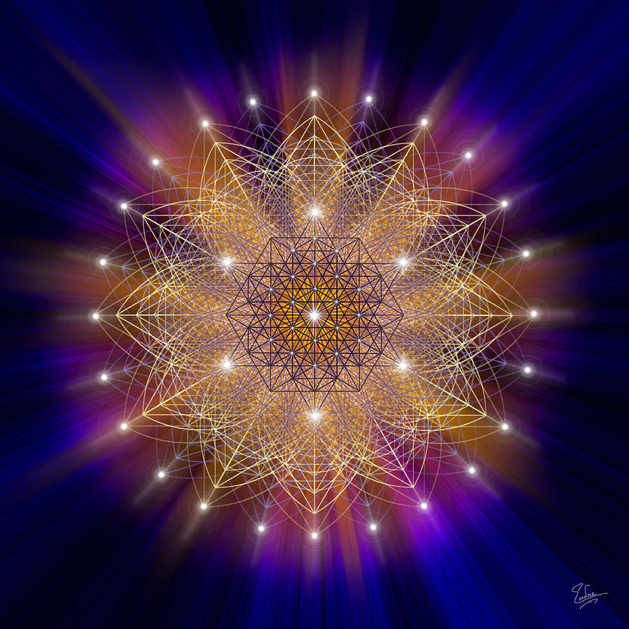 Sacred Geometry 183 Digital Art by Endre Balogh - Fine Art America