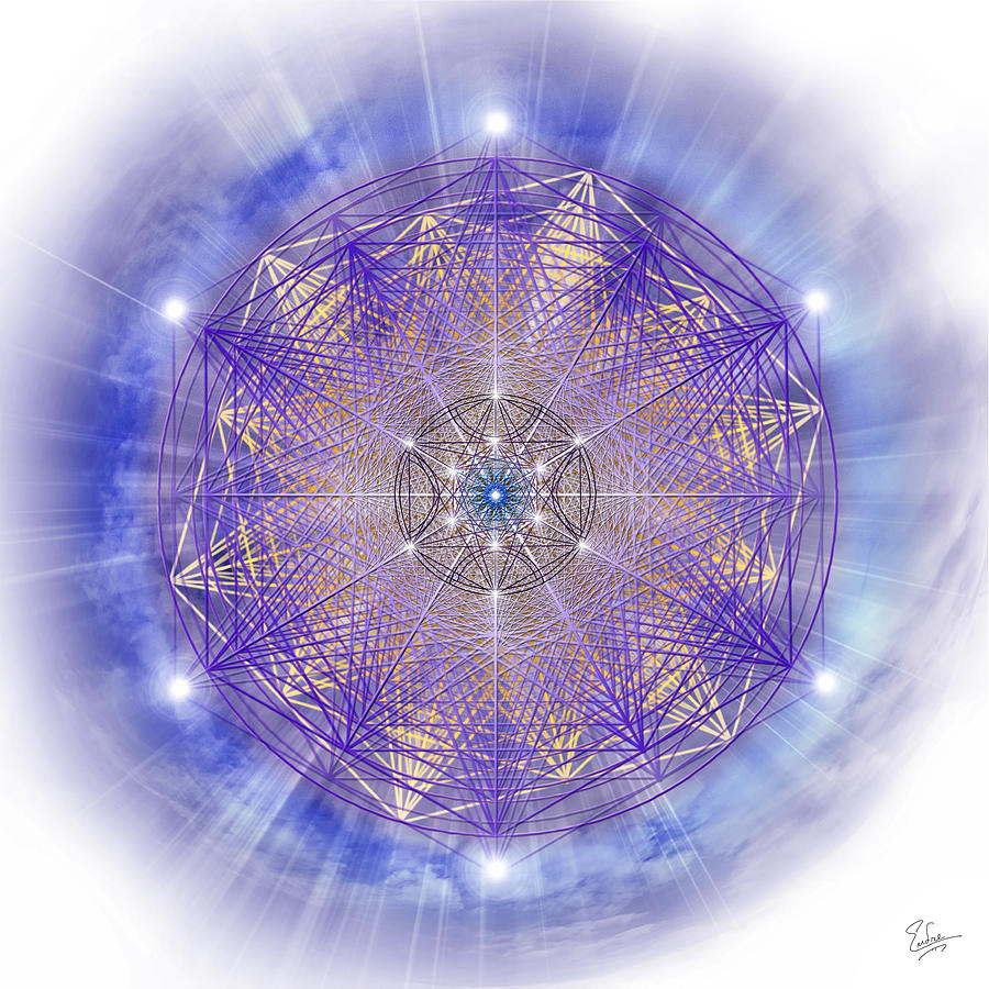 Sacred Geometry 203 Digital Art by Endre Balogh - Fine Art America