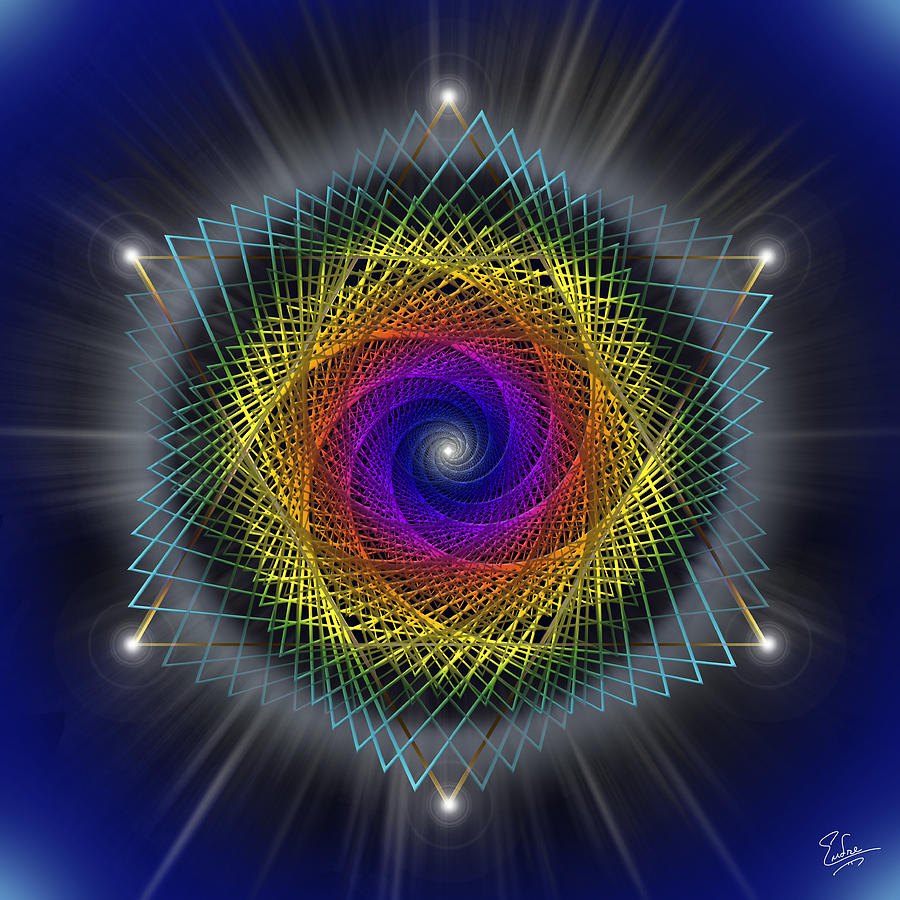 Sacred Geometry 211 Digital Art by Endre Balogh - Fine Art America