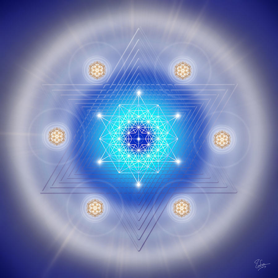 Sacred Geometry 300 Digital Art By Endre Balogh - Fine Art America