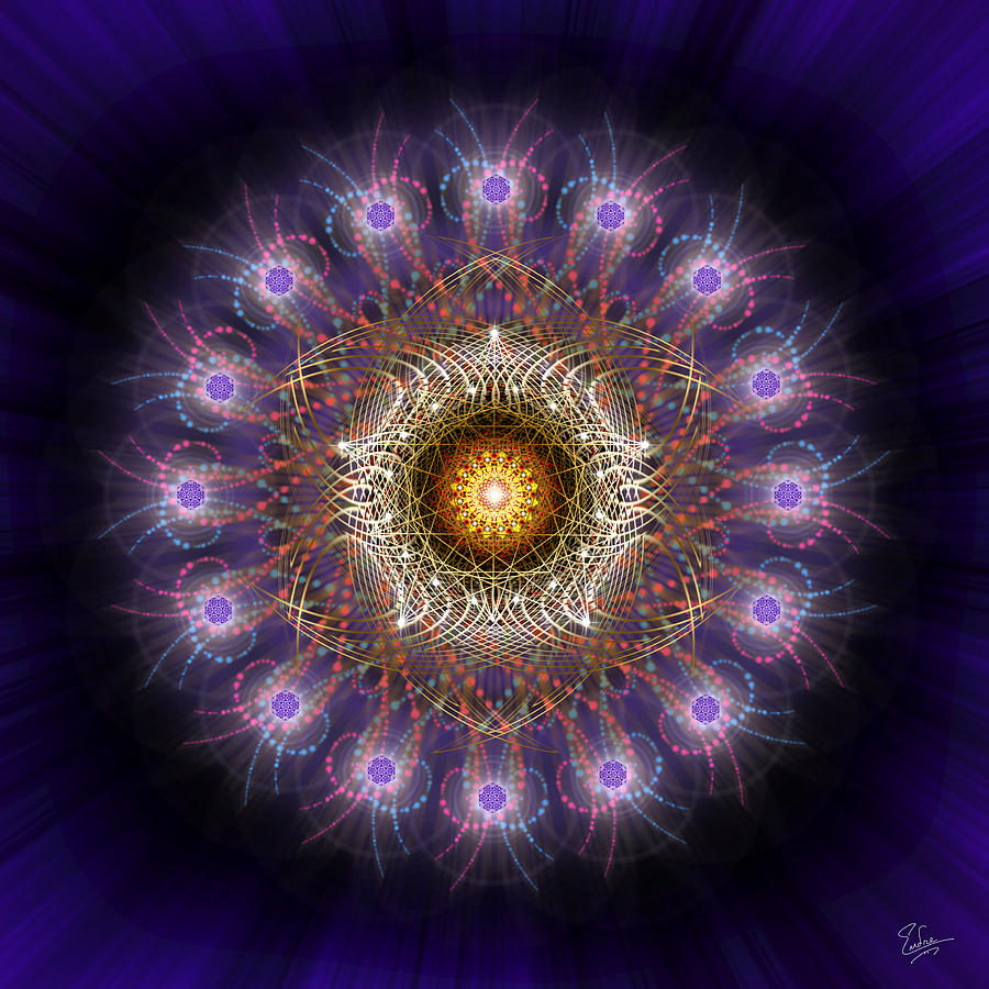 Sacred Geometry 323 Digital Art By Endre Balogh 