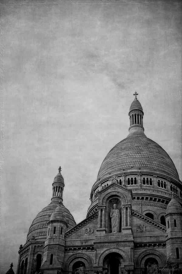 Sacred Heart Basilica Of Montmartre  Photograph by Maria Angelica Maira