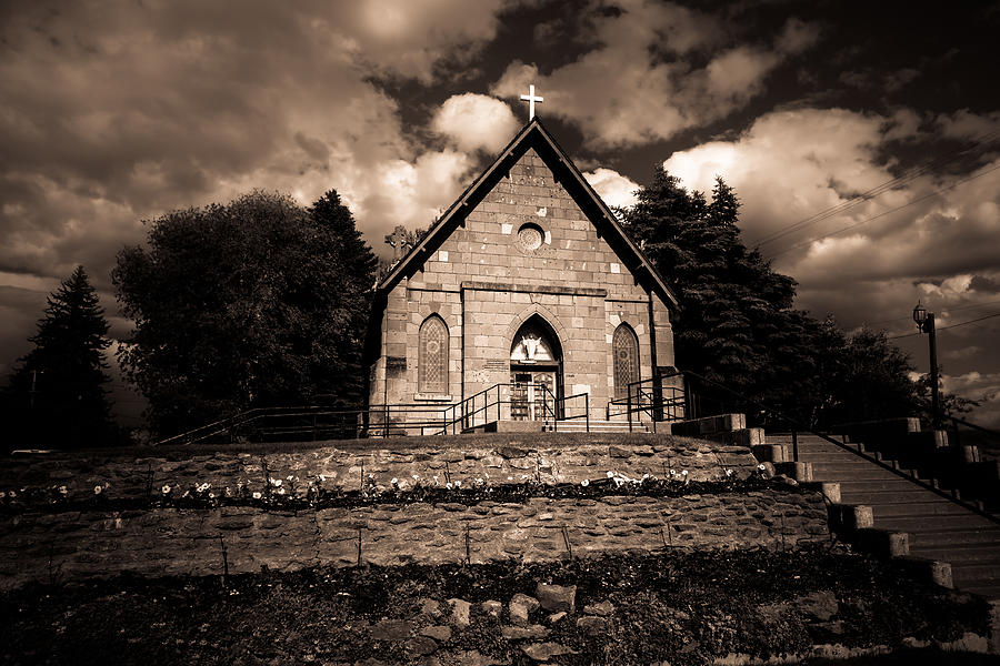 Sacred Heart Catholic Church Photograph by Scott McGuire
