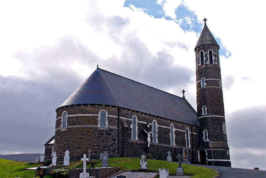 Dunlewey Photograph - Sacred Heart Church by Norma Brock