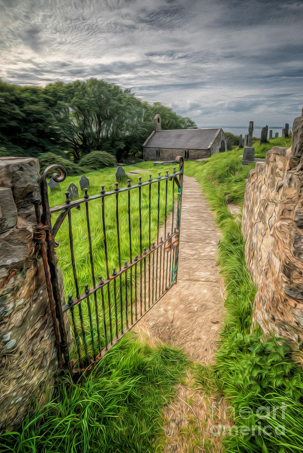 Summer Photograph - Sacred Path by Adrian Evans