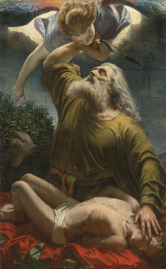 Sacrifice Of Isaac Painting by Celestial Images