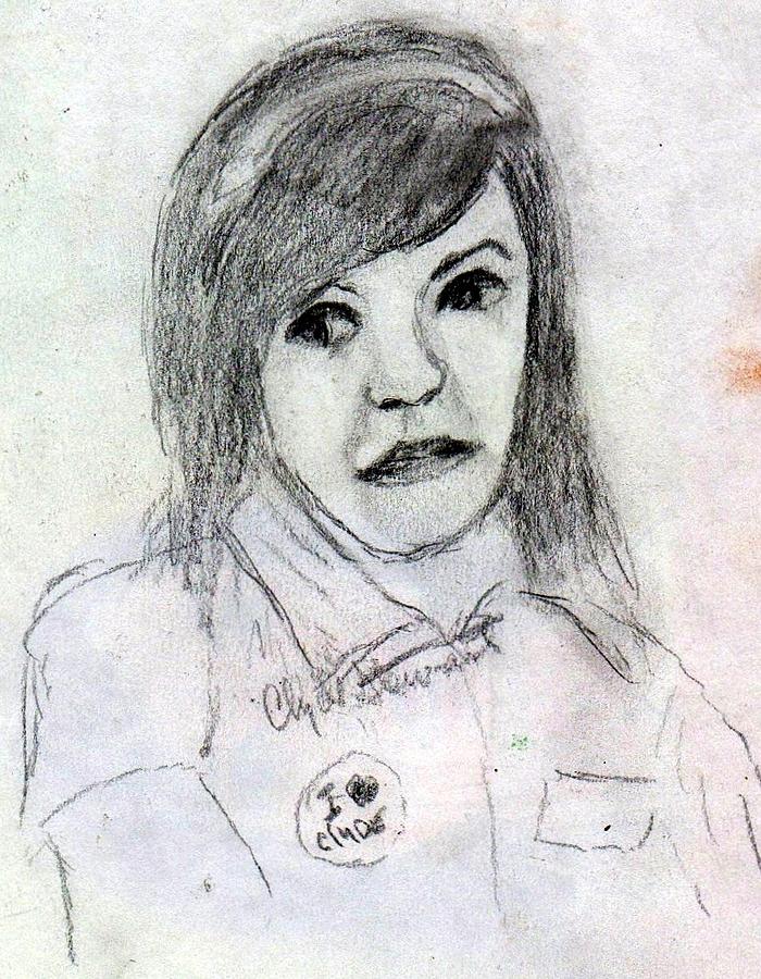 Sad Flo Drawing by Clyde Stewart - Fine Art America