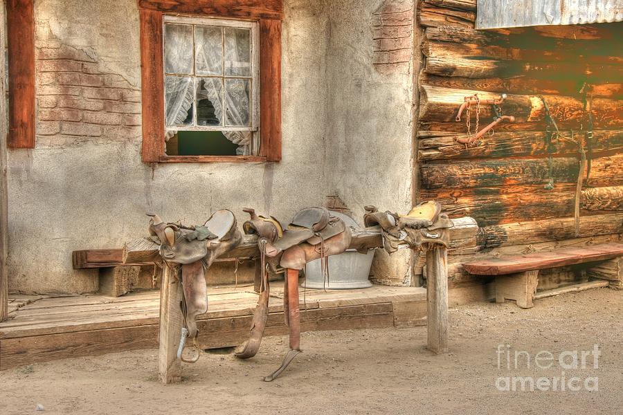 Saddle Up Old West Town Photograph by Tap On Photo