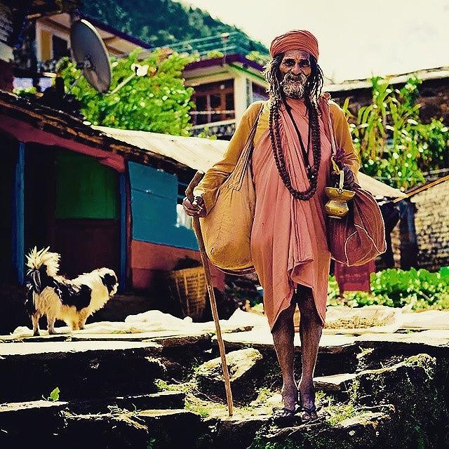 Sadhu Photograph - #sadhu #садху #Гималаи by Raimond Klavins