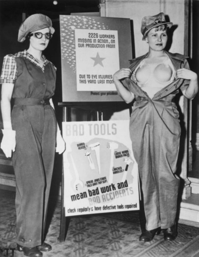 Saf-t-bra For Women War Workers Photograph by Everett