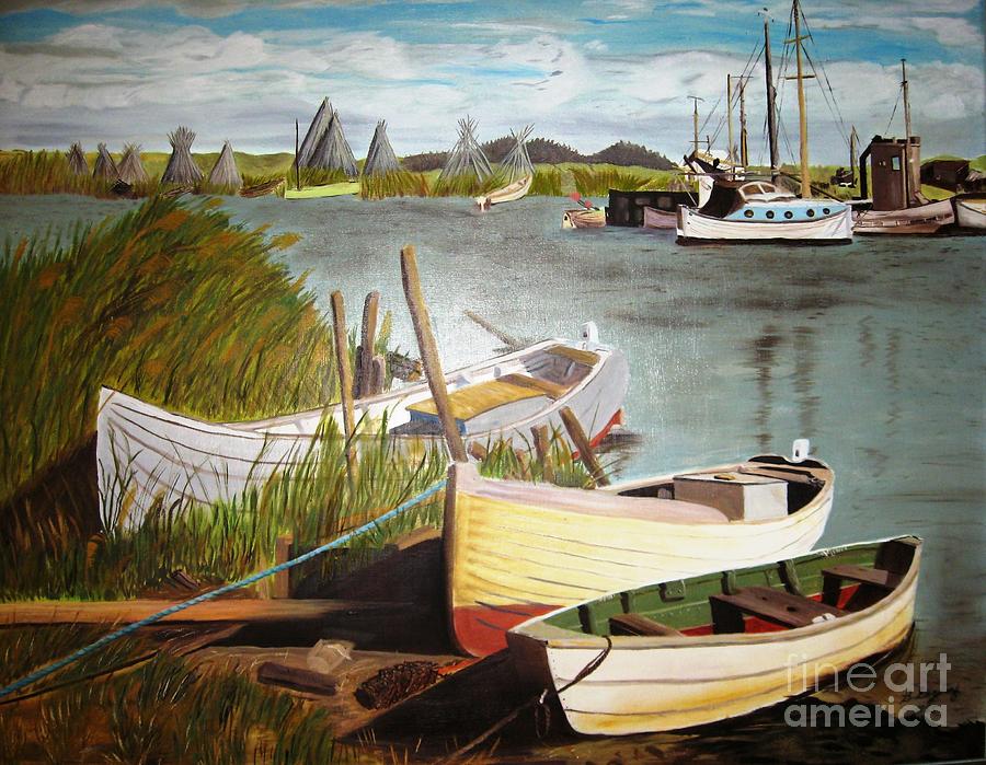 Safe Harbor Painting By Betty And Kathy Engdorf And Bosarge Fine Art